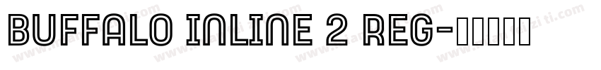 Buffalo Inline 2 Reg字体转换